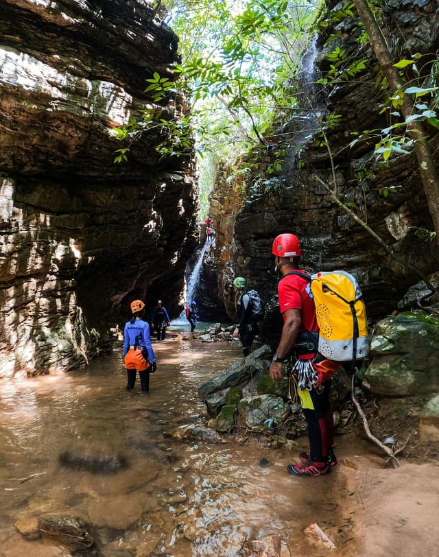 Canyon with Hot Springs