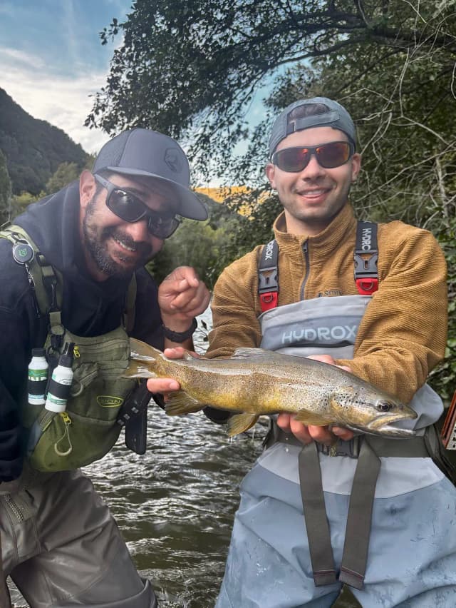 Pêche à la mouche avec guide